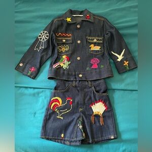 Toddler jean set 4T